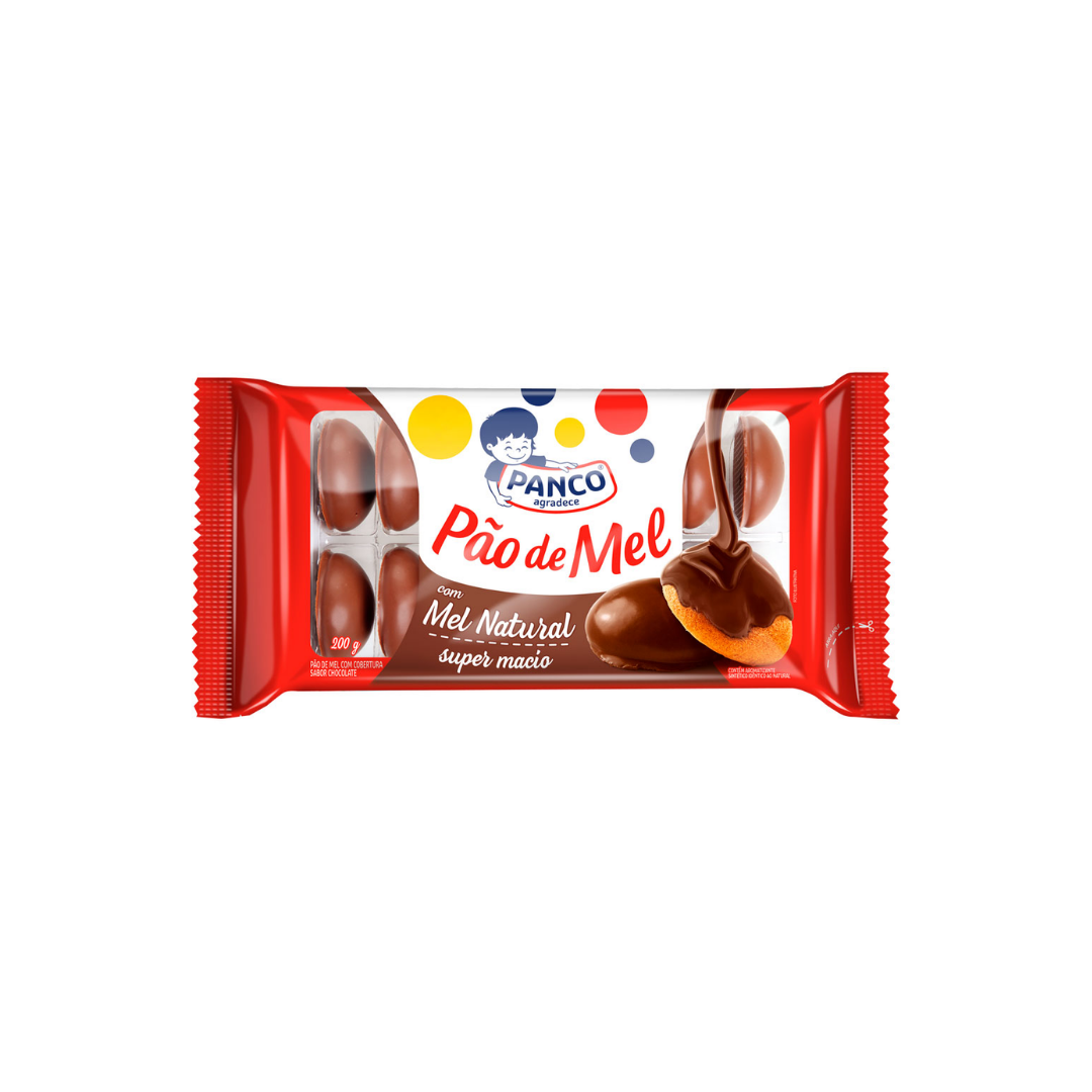 Pão De Mel Com Cobertura Panco (200g)